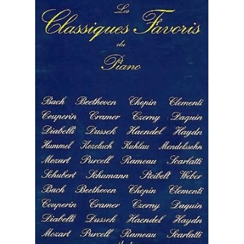 Les Classiques Favoris Du Piano Volume 2