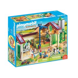 Playmobil 70132 - Grande Ferme Silo Animaux