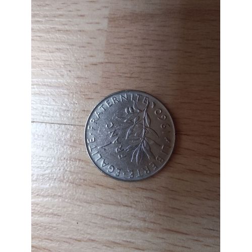 Lot De 2 Pièces De 1 Franc Et 50 Centimes 1960 Et 1976