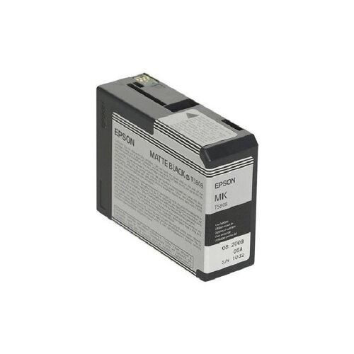 Epson T 5808 noir mat 80 ml
