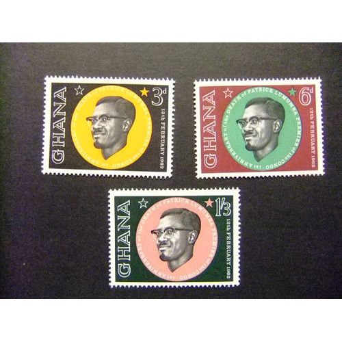 Ghana 1962 Patrice Lumumba Yvert 110 / 12 ** Mnh
