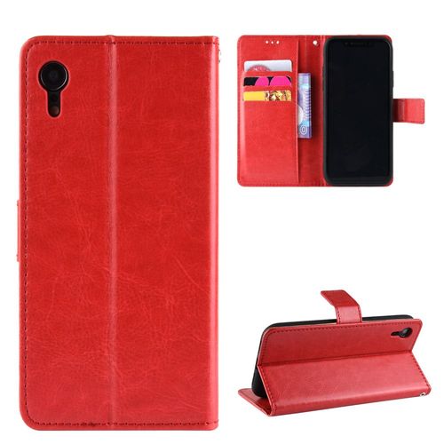 Coque Iphone Xr,Etui Pour Iphone Xr,Coque En Cuir Pour Iphone Xr,Convient A Etui La Iphone Xr,Rouge