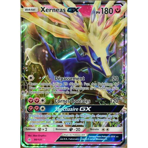 Carte Pokémon 90/131 Xerneas Gx