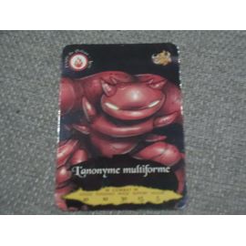 Carte Gormiti L'anonyme Multiforme 37