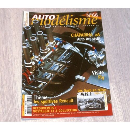 Auto Modelisme 66 Chaparral Sportive Renault Saab Rallye