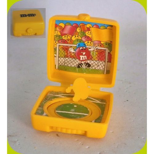 Série M&m's - Petite Valisette Diorama Football Tir Au But - Années 90