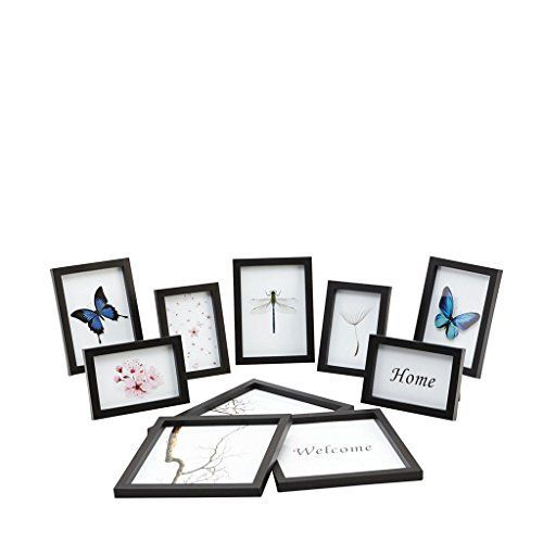 Nielsen 10er Frame Set noir plastique Wechselrahmen 8999176