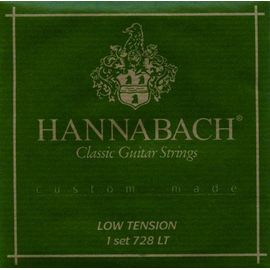 Hannabach 652677 Série 728 Cordes Pour Guitare Classique Low Tension Custom Made