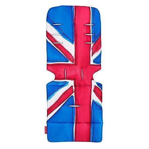 Matelas Poussette Universel Union Jack Princess Blue - Maclaren