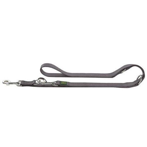 Hunter 47537 Laisse Réglable En Nylon Gris 20