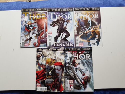 Lot Thor Shattered Heroes The Mighty Thor