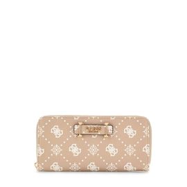 Guess Compagnon / Portefeuille Silia Slg Medium Zip Biscotti Logo GP9890146