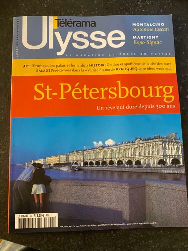 Ulysse, Télérama N° 92 : Saint-Pétersbourg: Un Rêve Qui Dure Depuis 300 Ans.