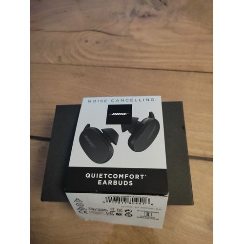 Bose Quiet confort earbuds intra- auriculaires. Réducteur de bruit. Bluetooth. Isolation acoustique. Noir