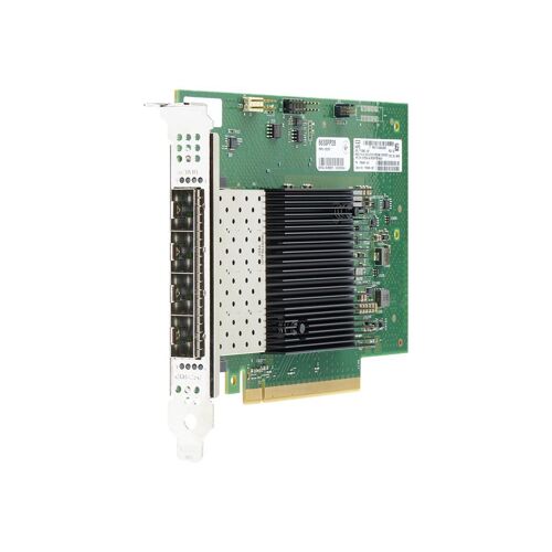 Intel E810-XXVDA4 - Adaptateur réseau - PCIe 4.0 x16 - 25 Gigabit SFP28 x 4 - pour ProLiant DL110 Gen10 Plus Front Cabled Telco