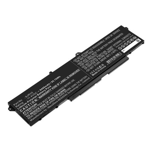 DLH - Batterie de portable (équivalent à : Dell 9JRV0, Dell 09JRV0) - lithium-polymère - 8400 mAh - 96 Wh - pour Alienware M17 R5 AMD, m18 R1; Dell Latitude 5521, 5531; Precision 3561, 3571, 3581