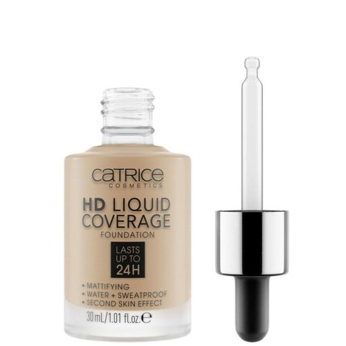 Hd Liquid Coverage Foundation Fond De Teint 050 Rosy Ash - Catrice - Fond De Teint 
