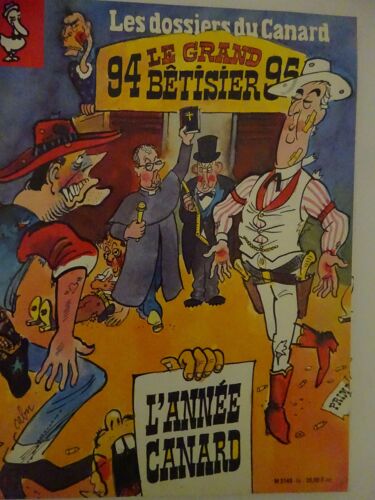 Collector : Le Grand Bêtisier Du Canard 1994, En Excellent État.