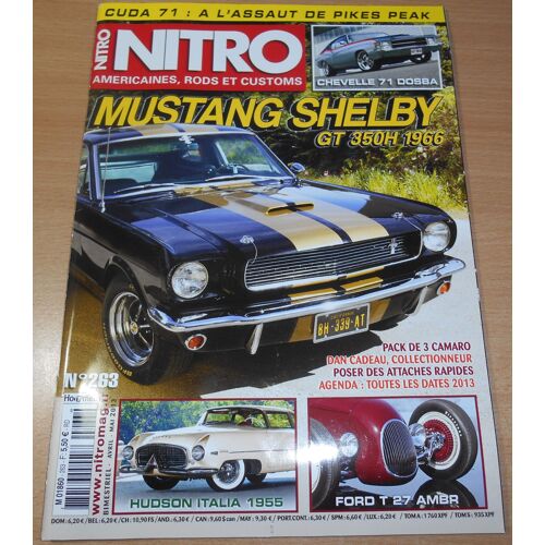 Nitro 263 Mustang Shelby Gt 35h 1966 Chevelle 71 Dosba Hudson Italia 1955 Ford T 27 Ambr