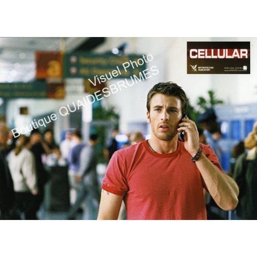 Cellular - Jason Statham - Chris Evans - Jeu Incomplet 7 Photos D'exploitation Du Film Couleur 21x27 Cm - 2004