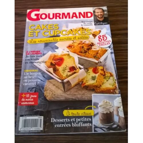 Magazine Gourmand 320 Cyril Lignac 2015 Cakes Et Cupcakes