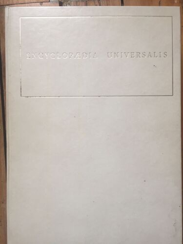 Encyclopedia Universalis Volume 3