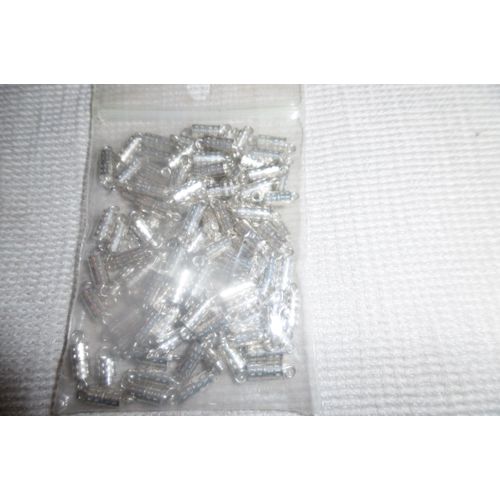 Fermoirs À Vis Chromé À Vis Sachet De 100