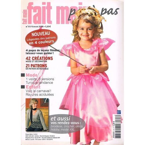 Fait Main Pas A Pas N°313 Fev 2008
