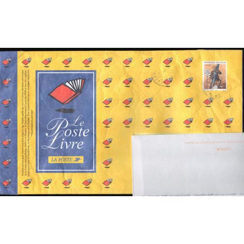 Enveloppe Le Poste Livre Max 1kg La Poste Oblitéré 10/7/2005