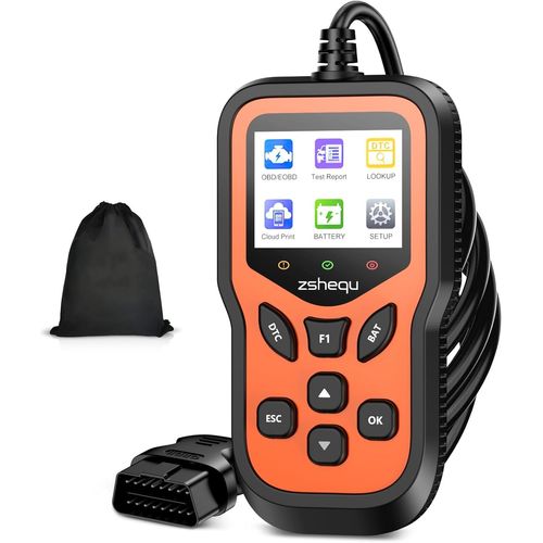 Kalanka-Obd2 Valise Diagnostic Auto Multimarque: Obd Diagnostique Voiture Français Boitier - Usb Lecteur De Codes Obd2 Scanner - Machine Diagnostic Auto Défaillance Moteur Pour Bmw Vw Audi Tous Les V