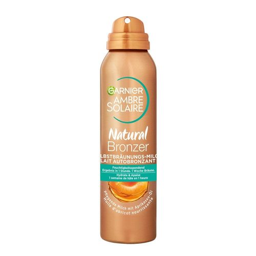 Ambre Solaire Natural Bronzer Brume Corps Autobronzante - Garnier - Brume Corps Autobronzante Pour Un Hâle Doré Et Lumineux Sans Traces 