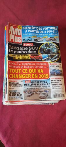 50 Magazines Auto Plus Année 2015