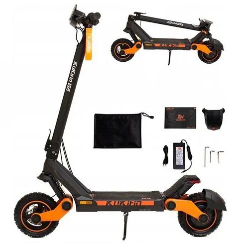 Trottinette Électrique Tout-Terrain Kukirin G3 Power 1200w Batterie Au Lithium 52v18ah Endurance 60km Pneus Tout-Terrain 10*2.75"