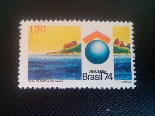 Timbre Bresil Y T 1116 Union Internationale Du Crédit Et De L'épargne Logement 1974 ( 140906 )