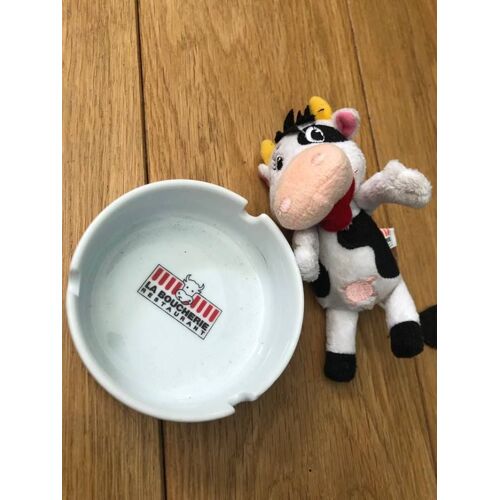 La Boucherie Restaurant Cendrier & Peluche Vache