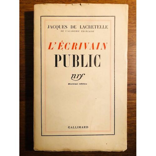 L'écrivain Public