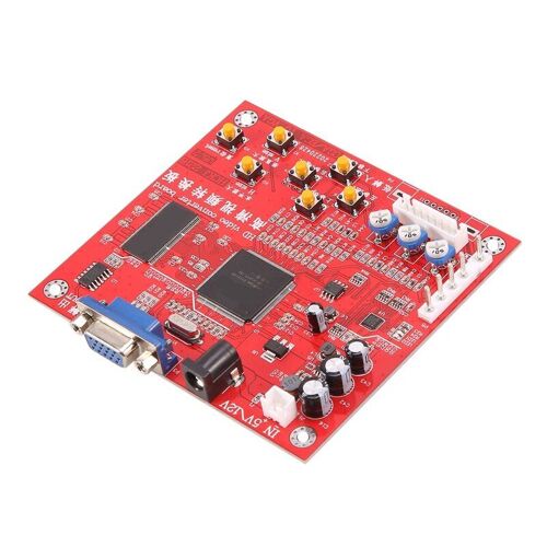 Convertisseur Vidéo De Jeu D'arcade Hd Rgbs À Vga Cvbs, Pour Écran Lcd Crt Ppd, Accessoires De Console De Jeu