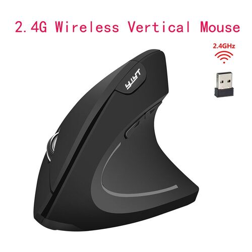 Souris de jeu verticale sans fil, DPI, 2.4G, 6 boutons, récepteur USB, pour ordinateur Gamer, PC, ordinateur de bureau et portable