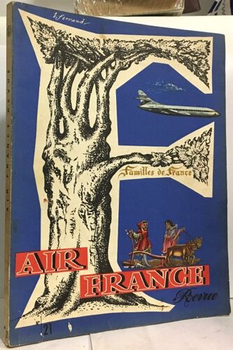 Familles De France -Air France Revue N°21 1956
