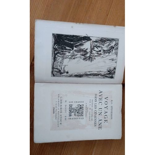 Voyage Avec Un Âne Dans Les Cévennes, Suivi De Au Fil De L'Oise. Stevenson. 1925