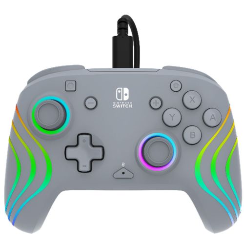 Manette Filaire Pdp Afterglow Wave Grey Pour Nintendo Switch