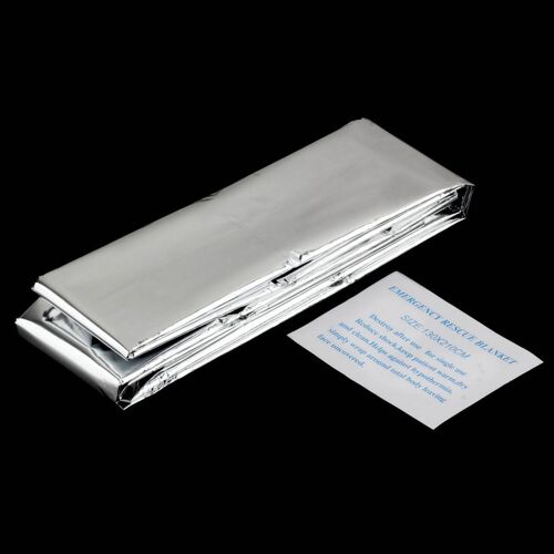 Couverture De Secours Et De Survie En Cas D'urgence, Rideau De Protection Thermique En Aluminium, Résistant À L'eau, Pour Les Premiers Secours, Militaire