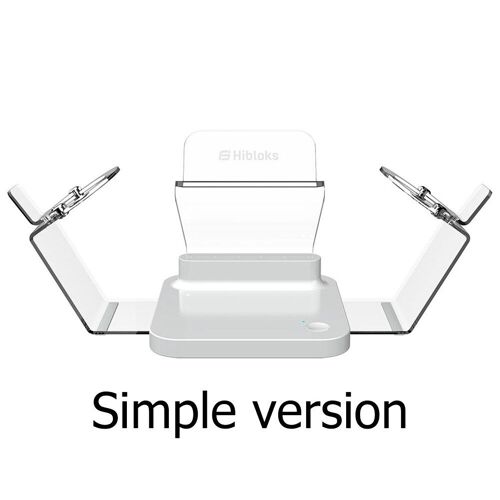 Usb Chargeur Dock Station Pour Oculus Quête 12 Divisions Casque Vr Charge Rapide Socle Led Illuminé Acrylique Flottant