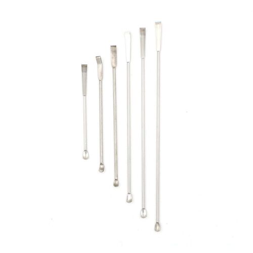 Cuillère Spatule En Acier Inoxydable 10cm-22cm, Tête De Pelle, Expérience En Laboratoire De Pharmacie, Utilisation D'enseignement