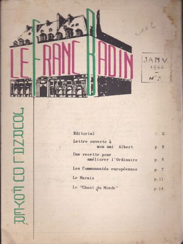 Le Farnc Badin / Journal Satyrique / N° 3