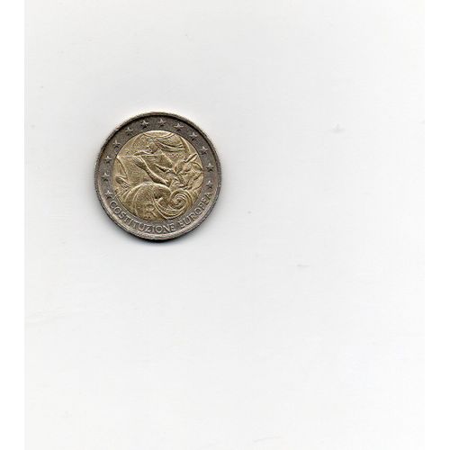 Italie 2 Euros 2005 Commémorative Constitution Européenne