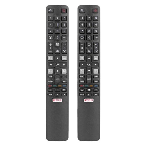 2X ARC802N Smart TV Télécommande Pour TCL 49C2US 55C2US 65C2US 75C2US 43P20US