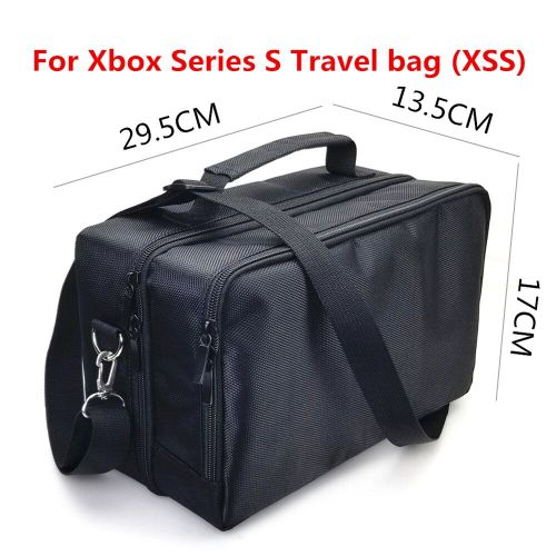 Sac De Transport Double Couche Pour Microsoft Xbox Series X/S, Sacoche De Rangement Portable Étanche À Bandoulière Pour Console De Jeu
