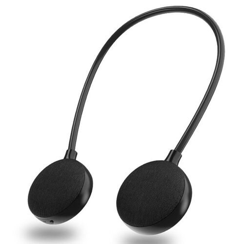 Enceinte Bluetooth 5.0 pour le cou, haut-parleur sans fil, son Surround, Support de carte SD avec Microphone, Audio Portable d'extérieur