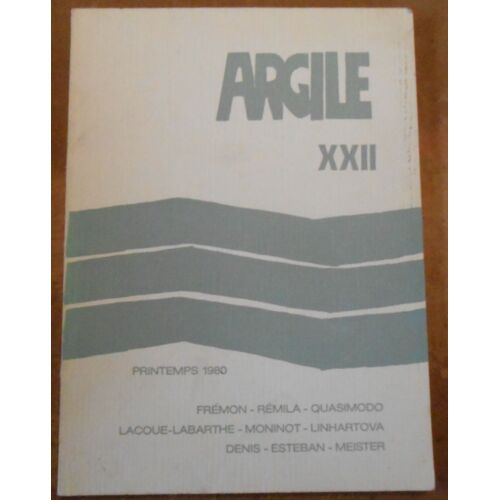 Argile N°Xxii